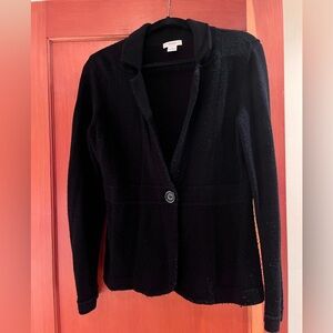 Cashmere blazer-sweater